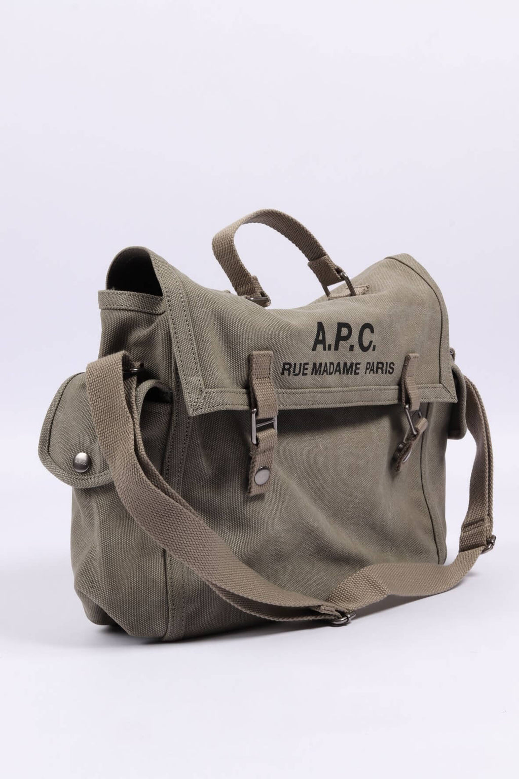 Besace recuperation khaki