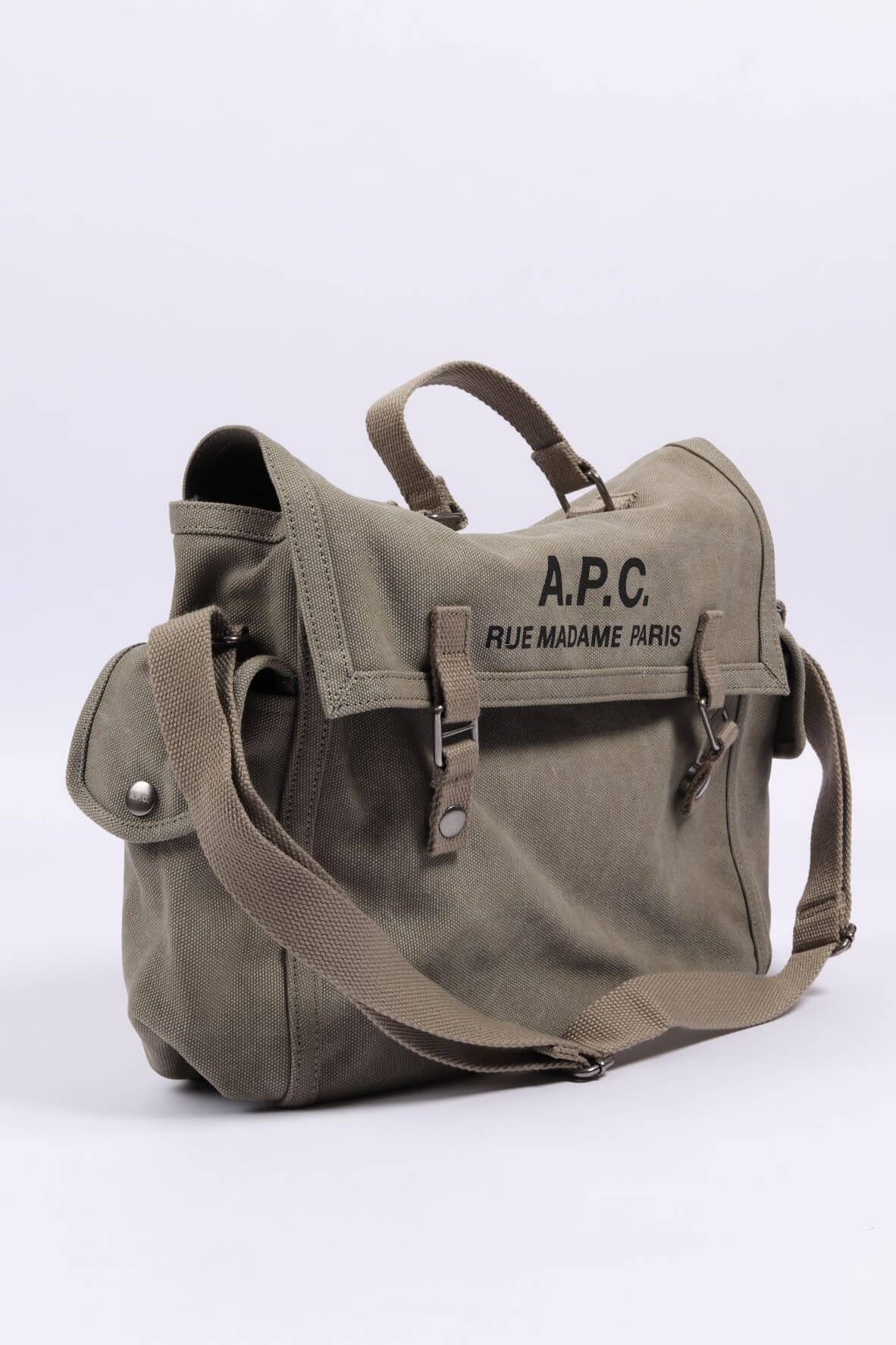 Besace recuperation khaki