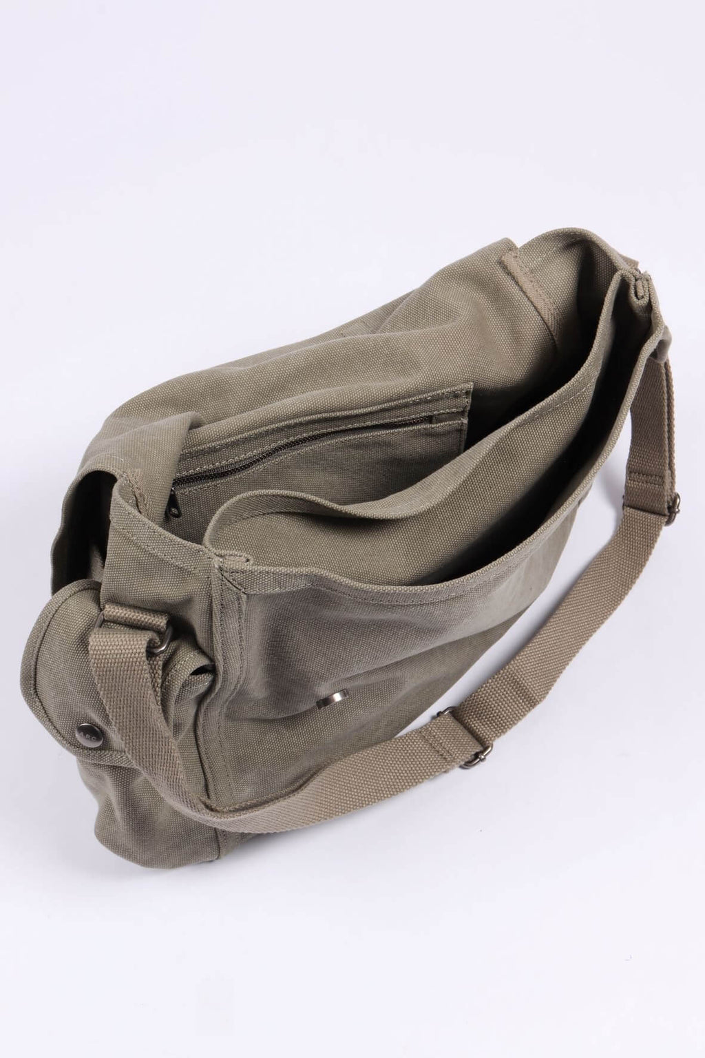 Besace recuperation khaki