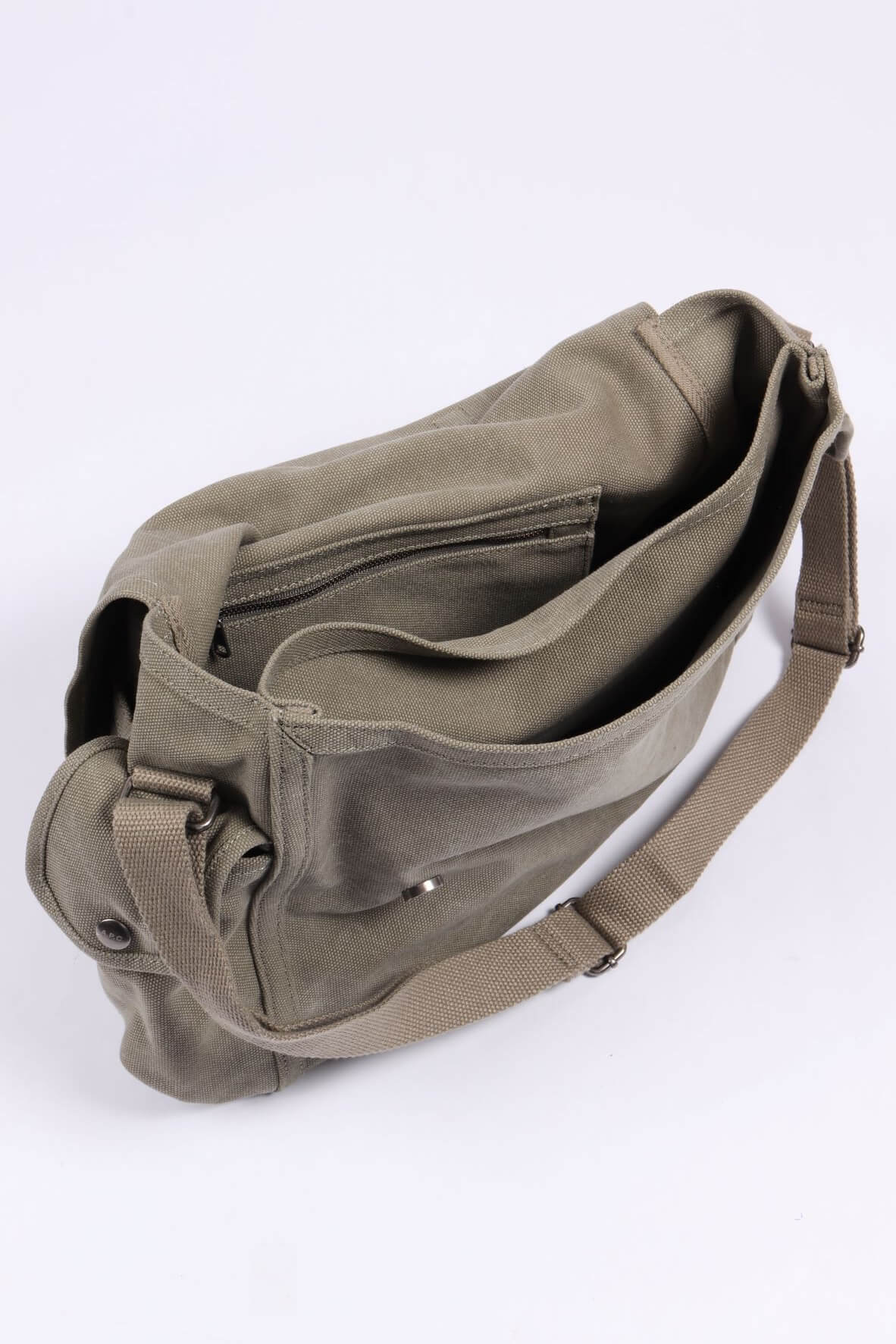 Besace recuperation khaki