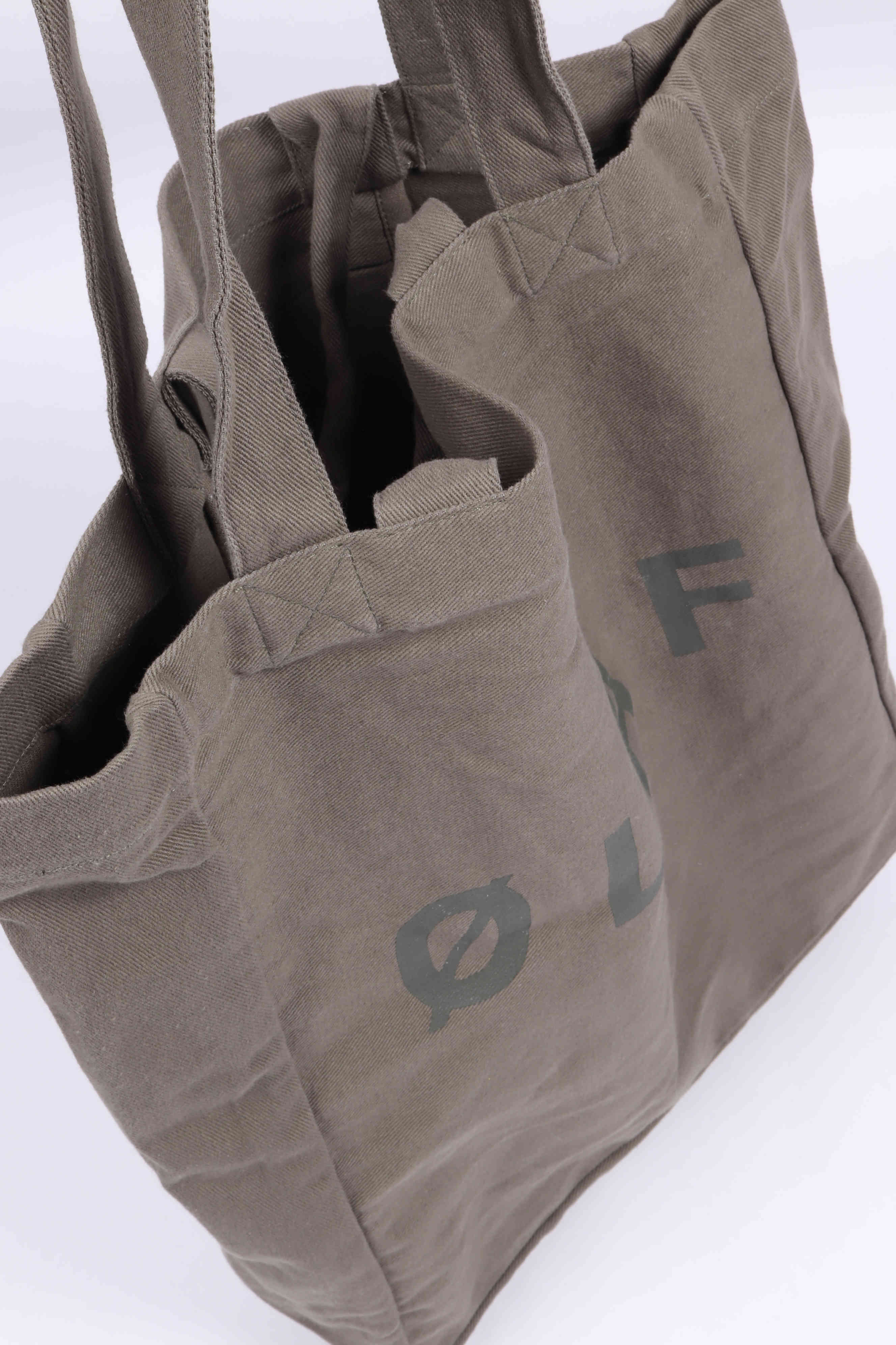 Tote bag smokey olive