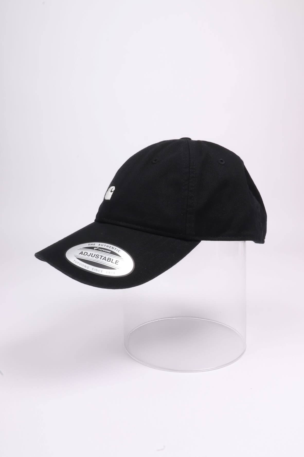 Madison logo cap black / wax