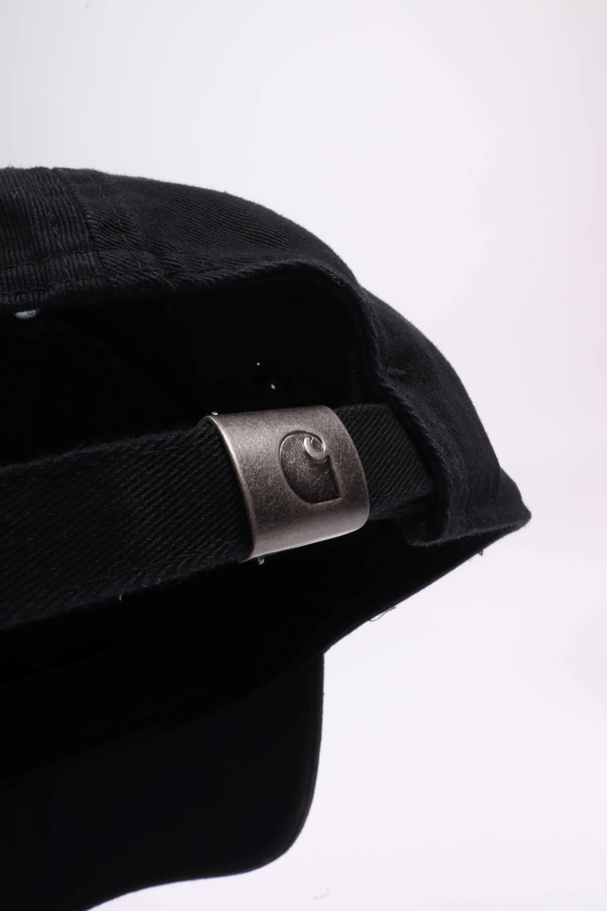 Madison logo cap black / wax
