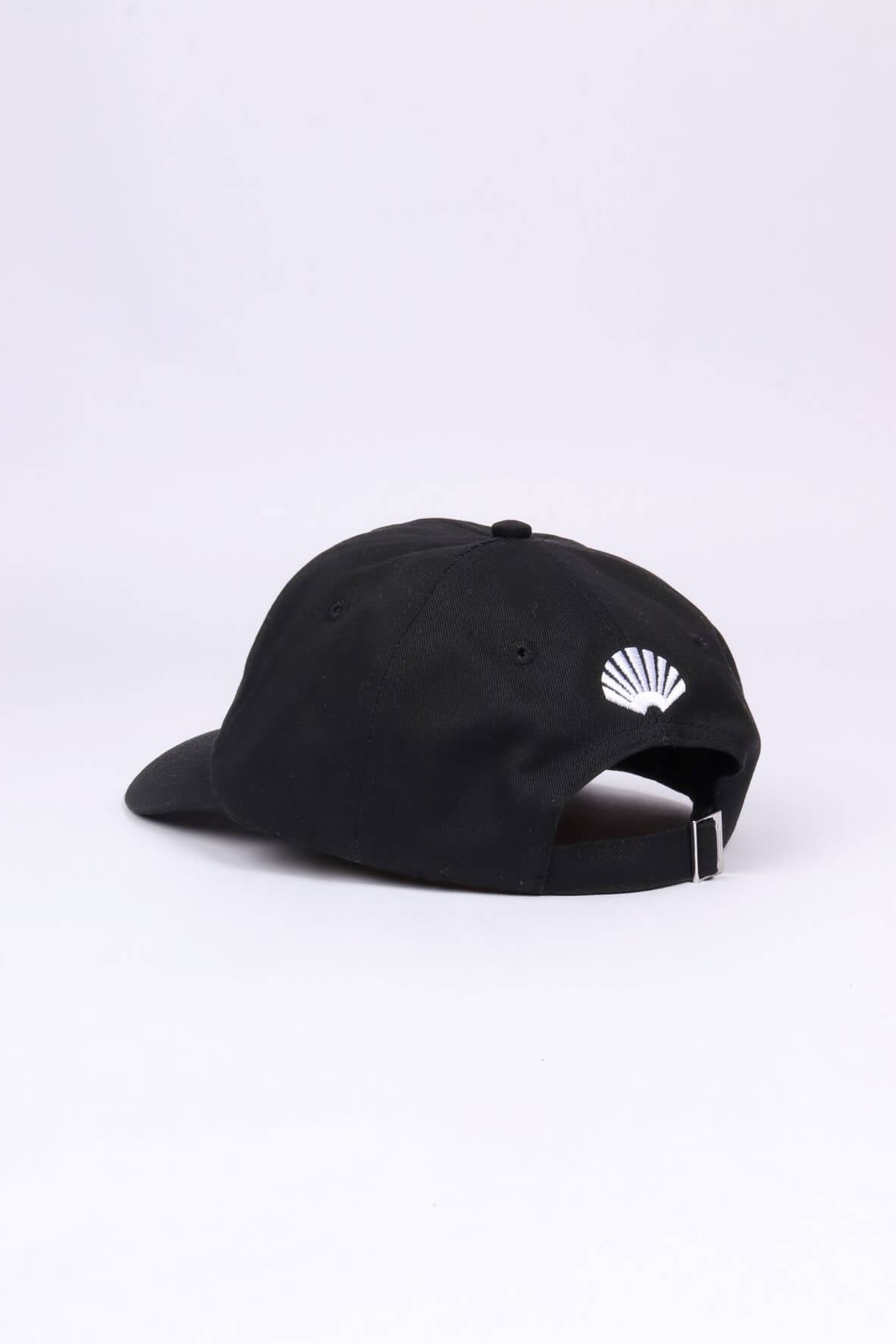 Name cap black denim