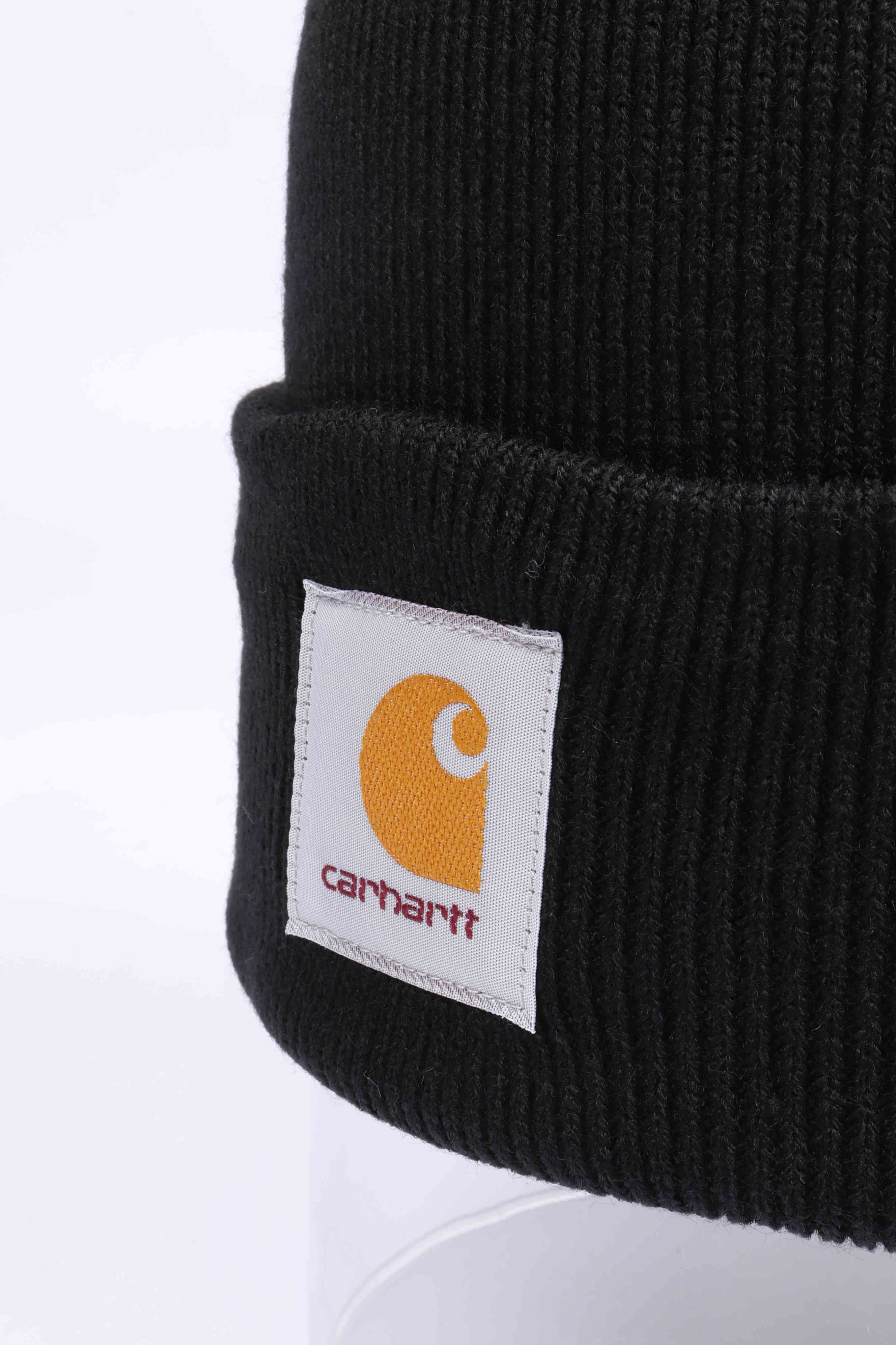 Short watch hat black