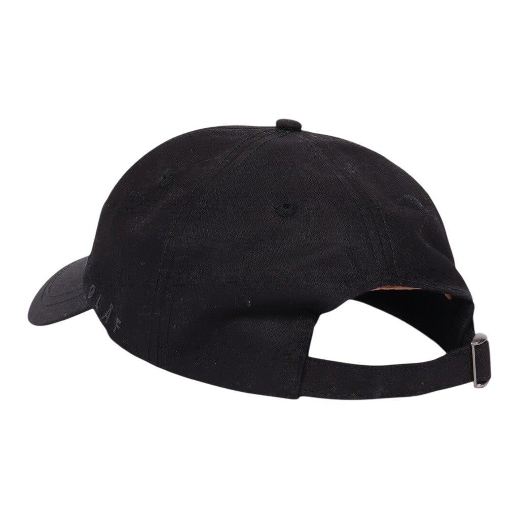 Technical twill cap charcoal