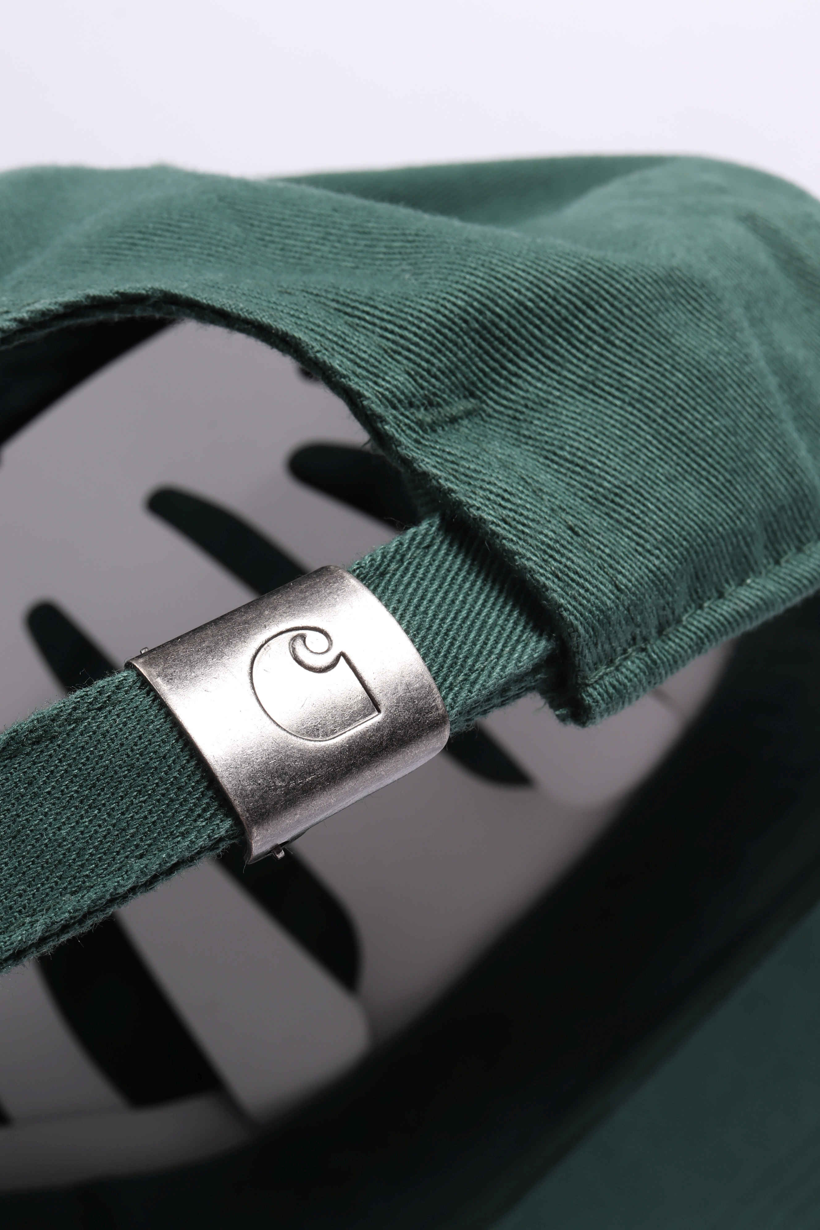 Madison logo cap dark fir - wax