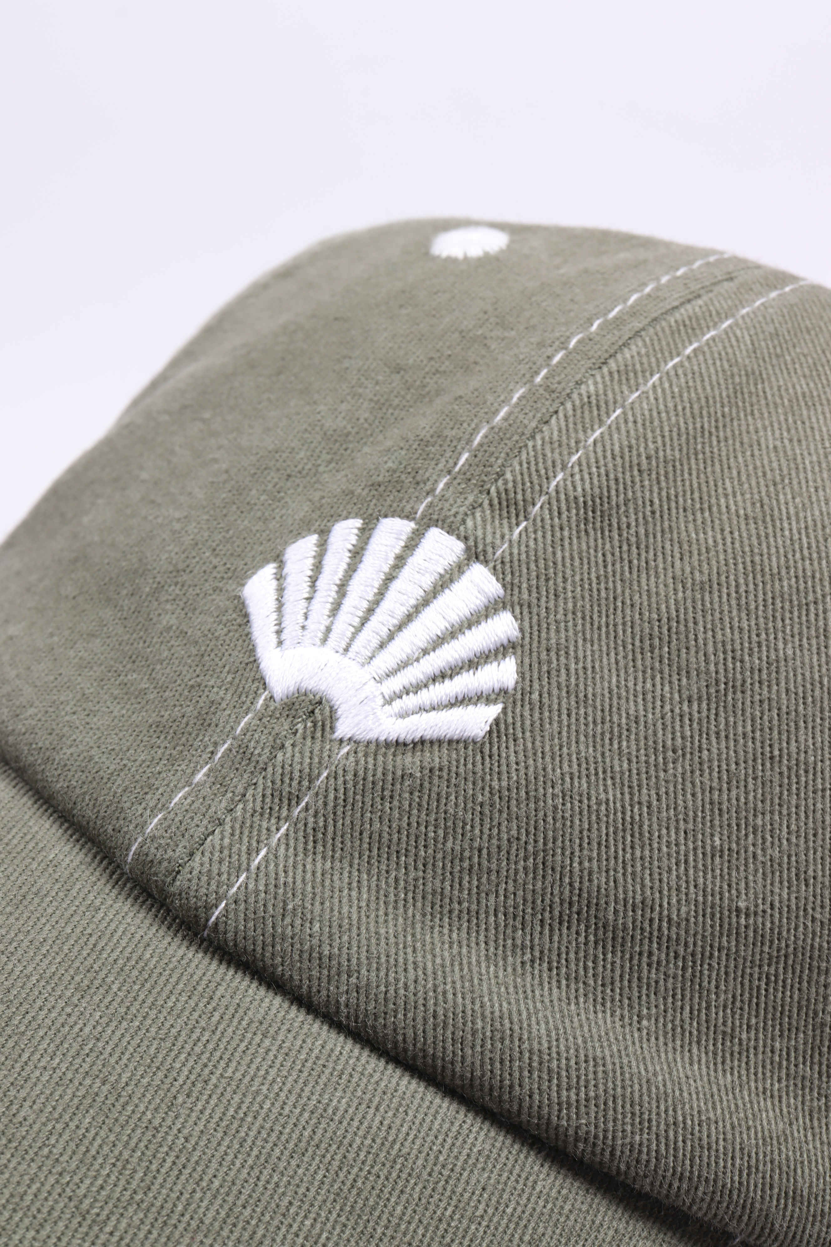 Logo cap shark green / wh
