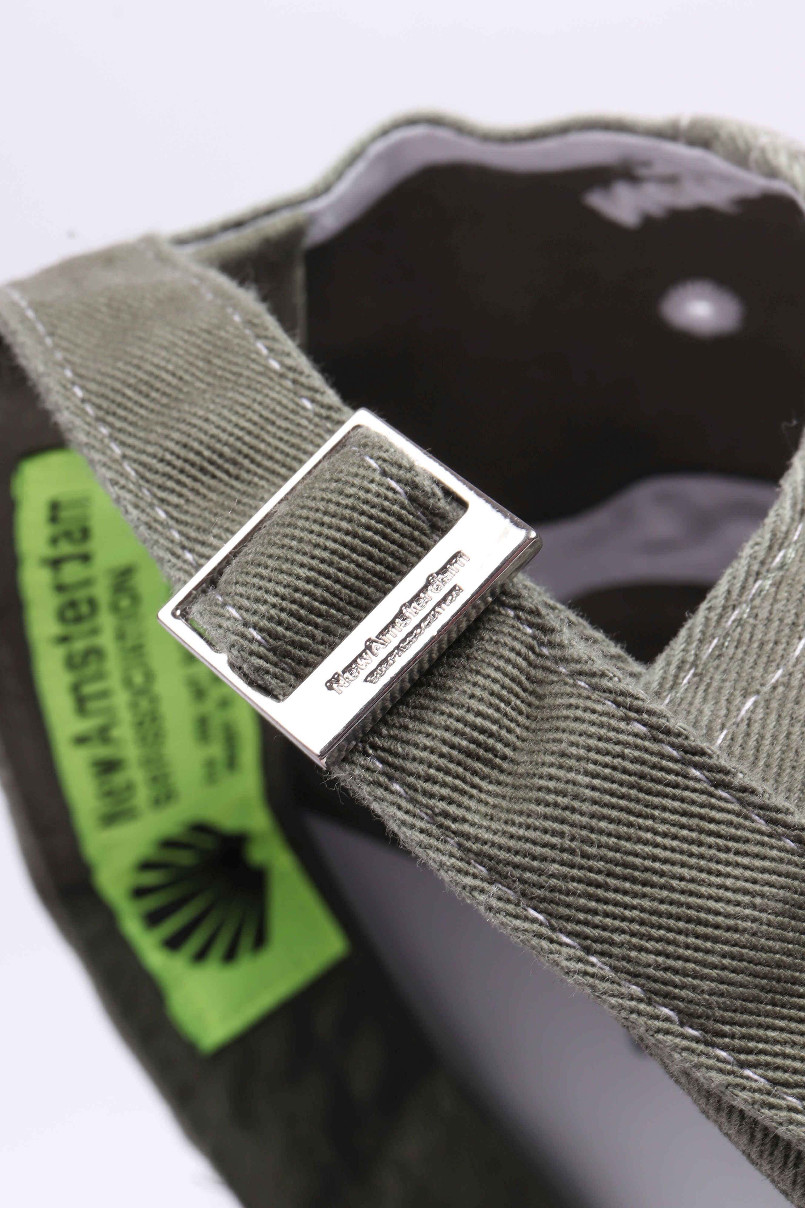 Logo cap shark green / wh