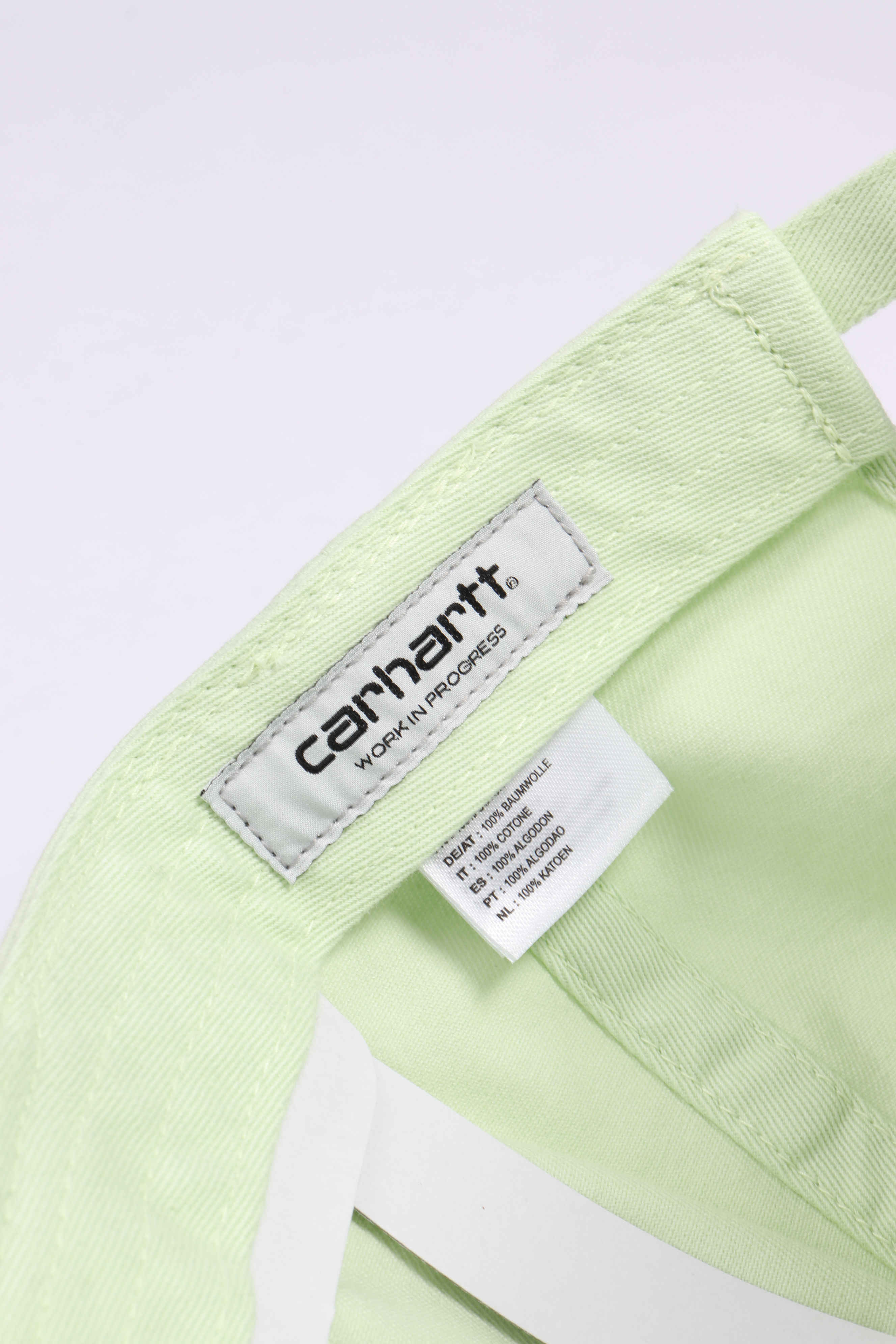 Madison logo cap air green / whi