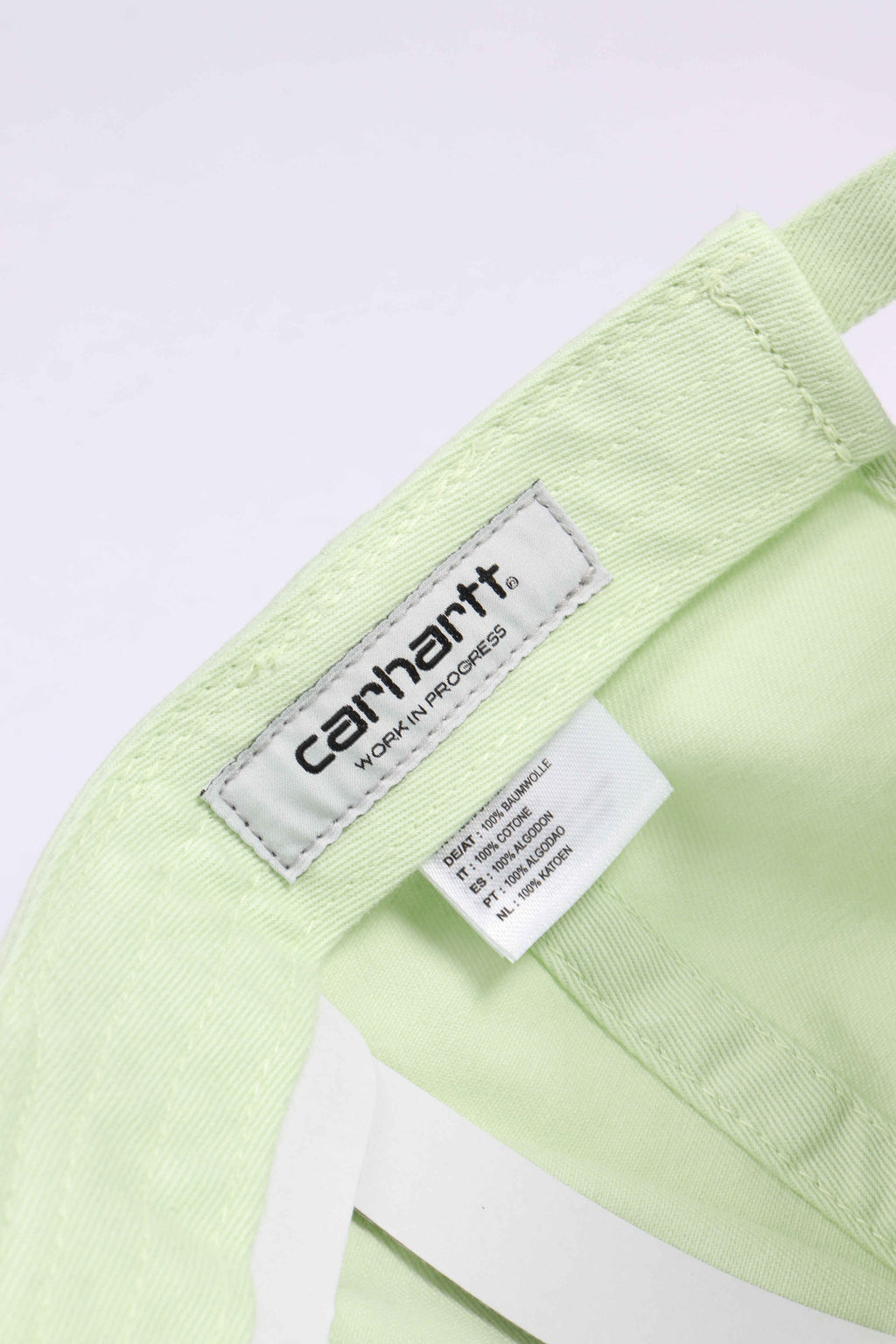 Madison logo cap air green / whi