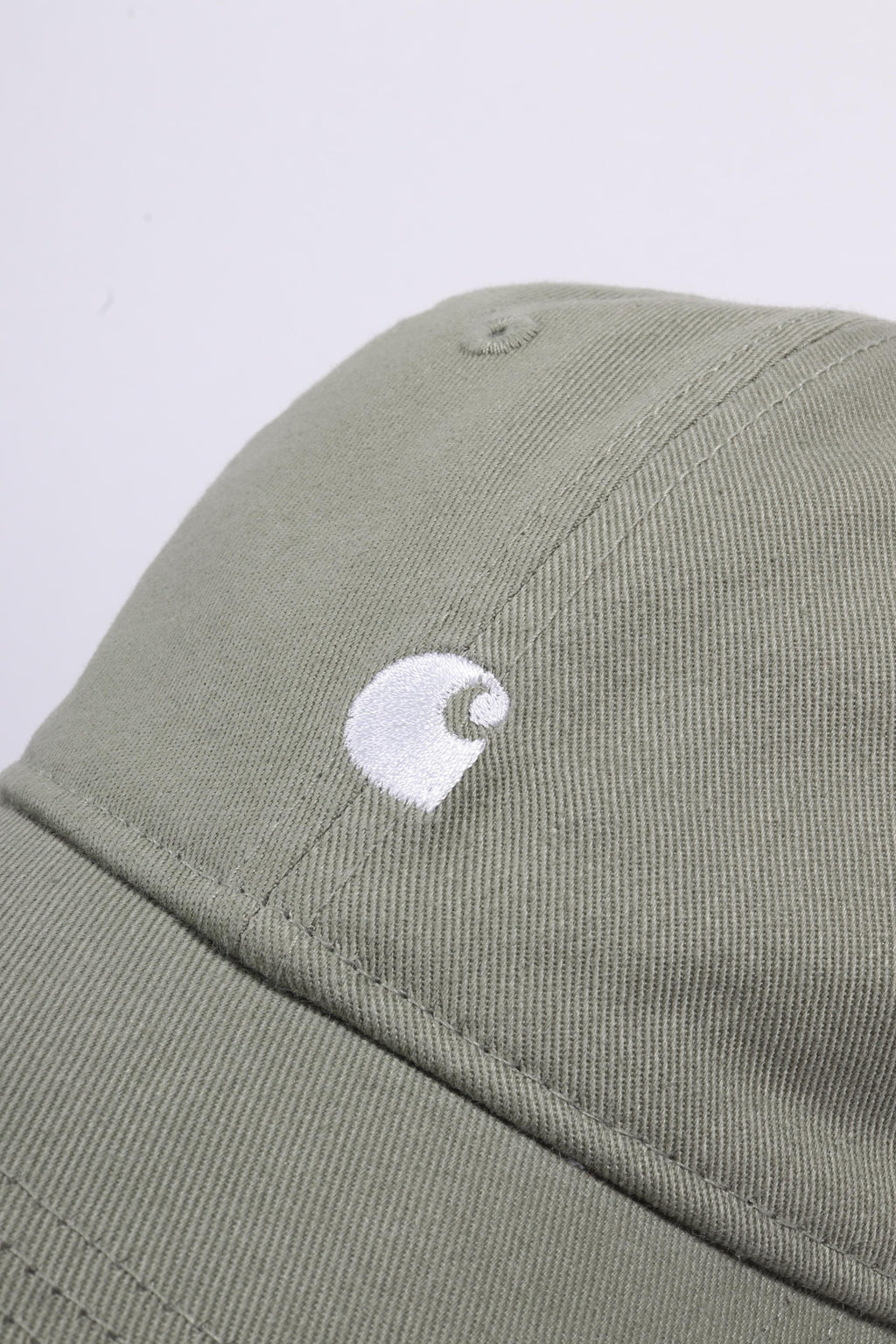 Madison logo cap shady green / wh