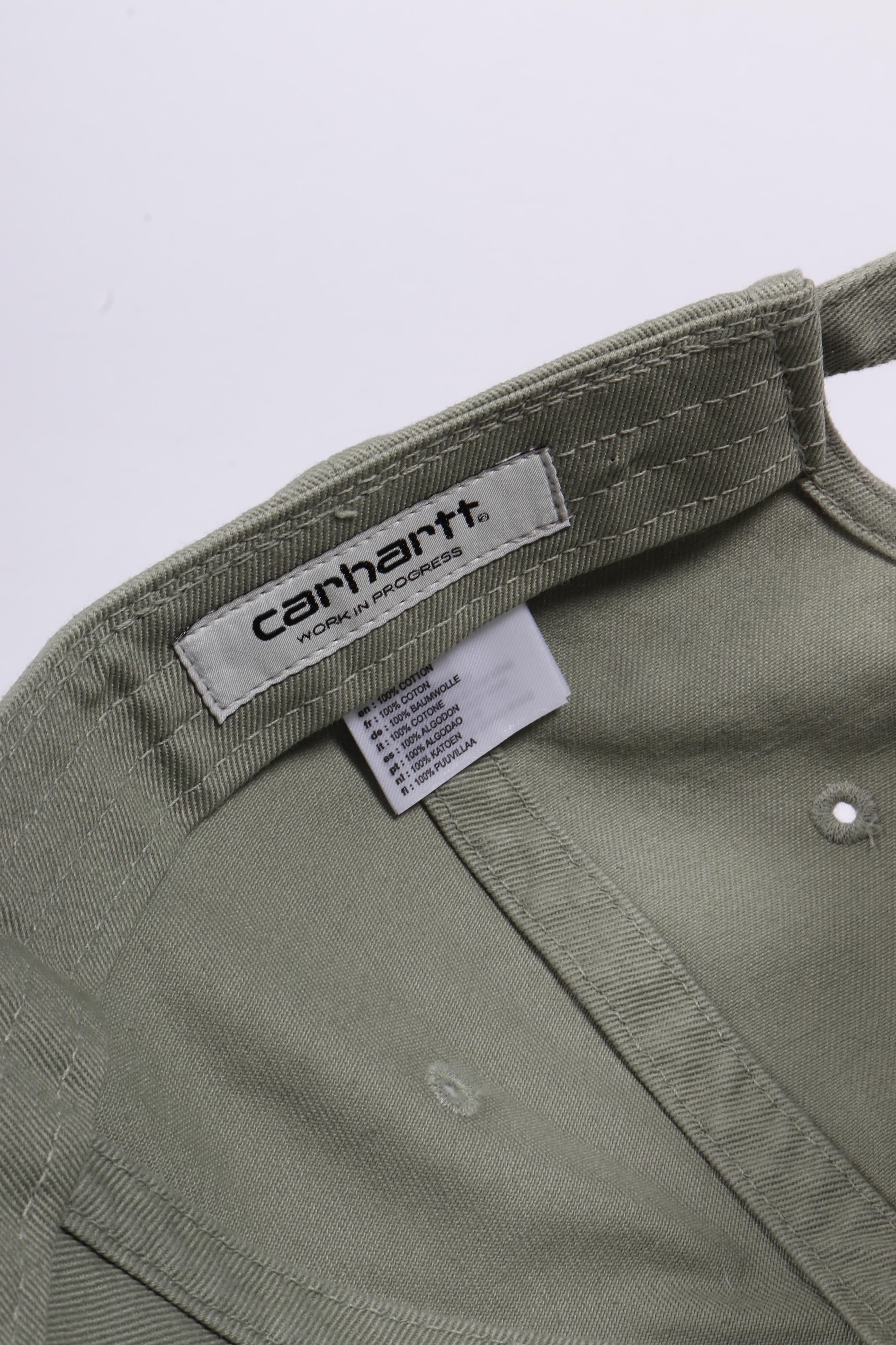 Madison logo cap shady green / wh