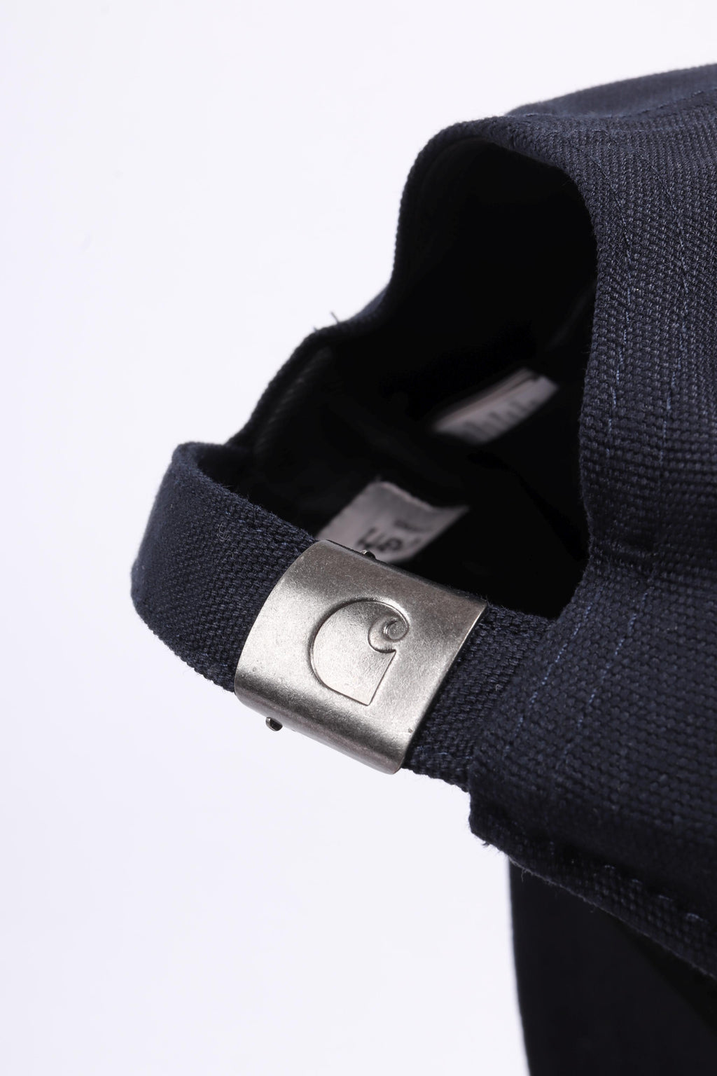 Canvas script cap deep night