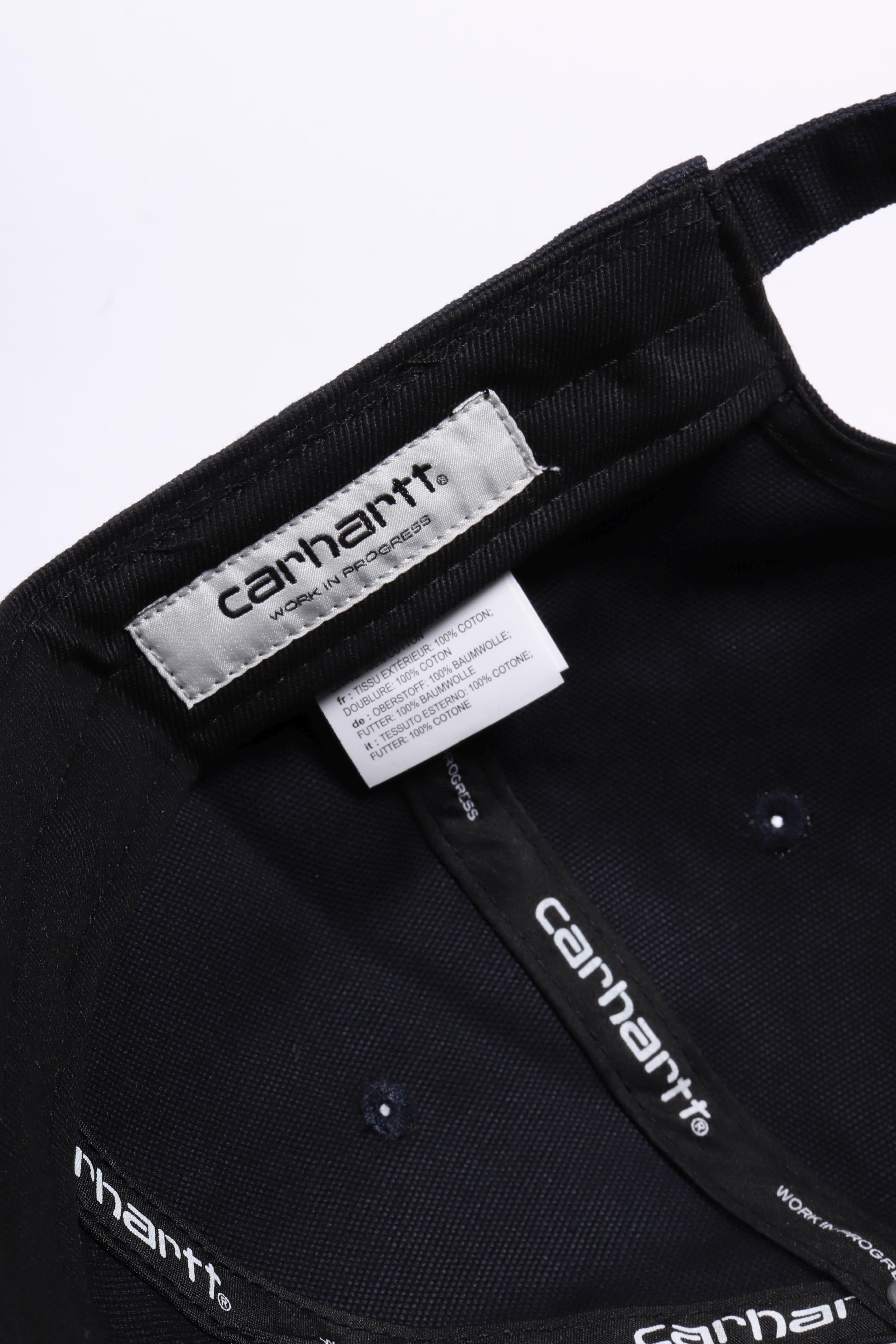 Canvas script cap deep night