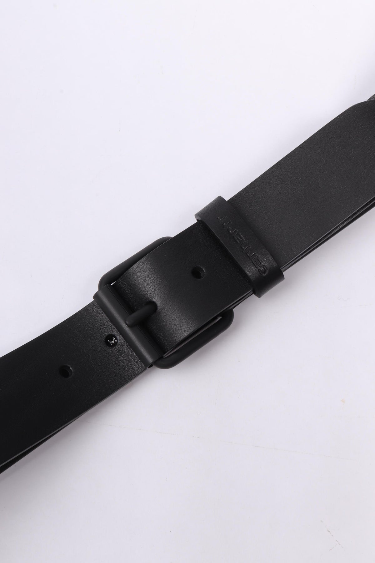 Script belt black / black
