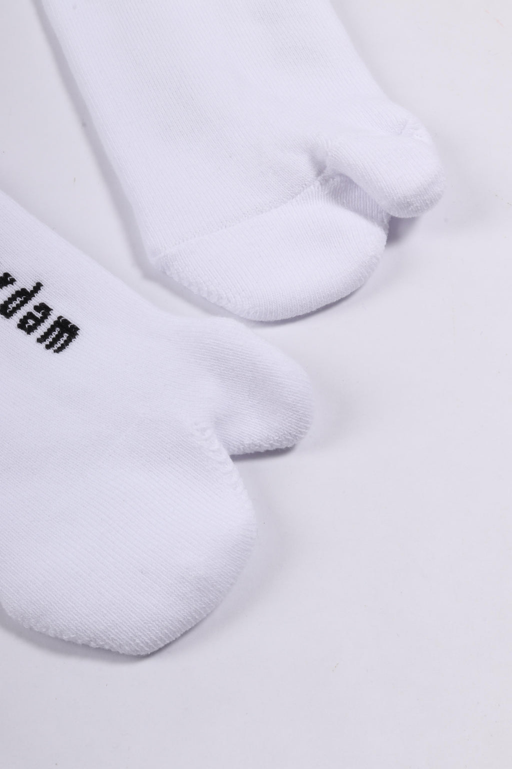Toe socks single white
