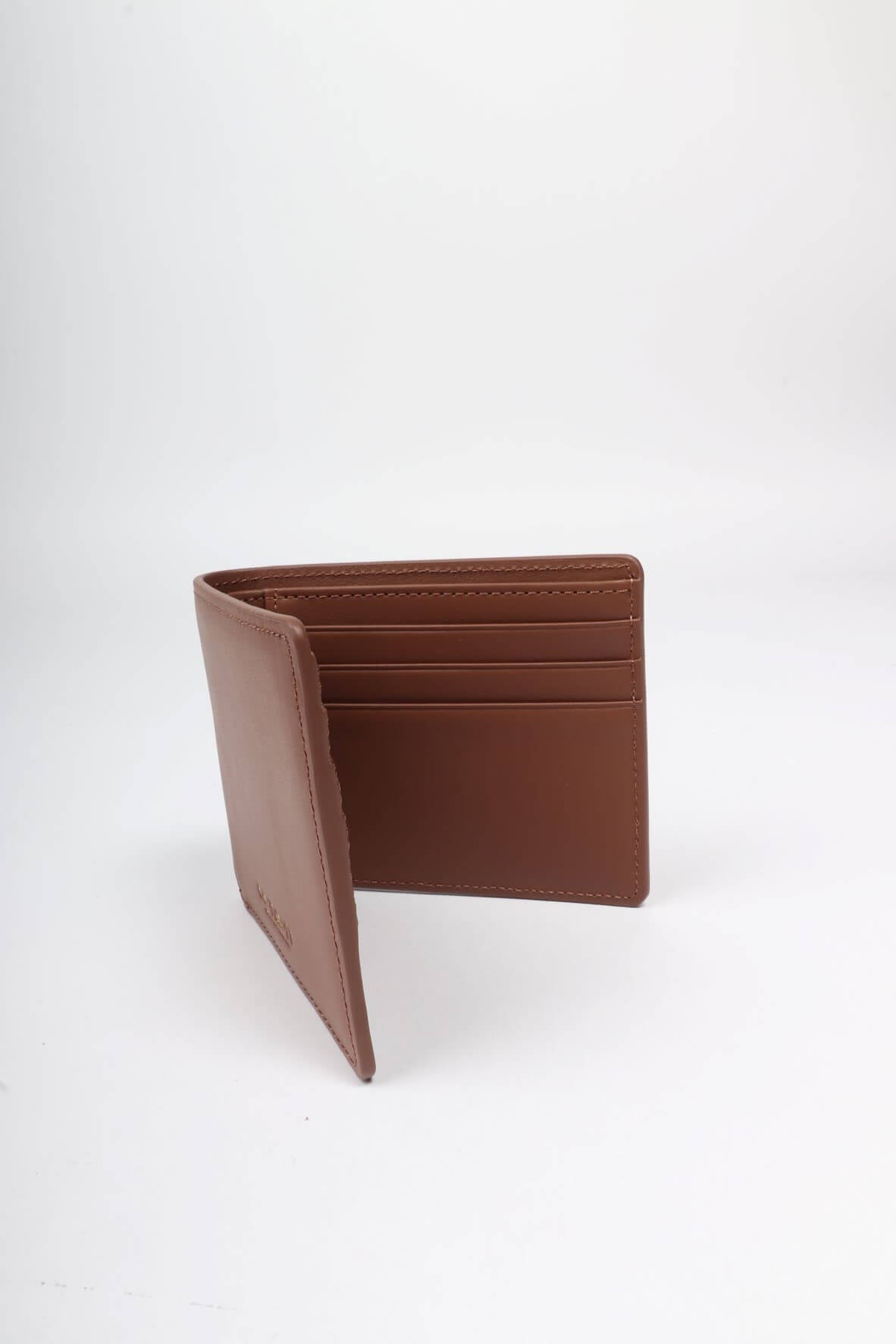 Vegas billfold wa cognac gold