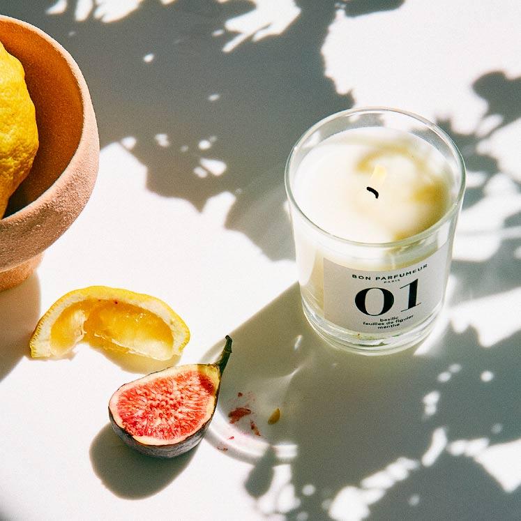 Candle - 180g 01 - basil